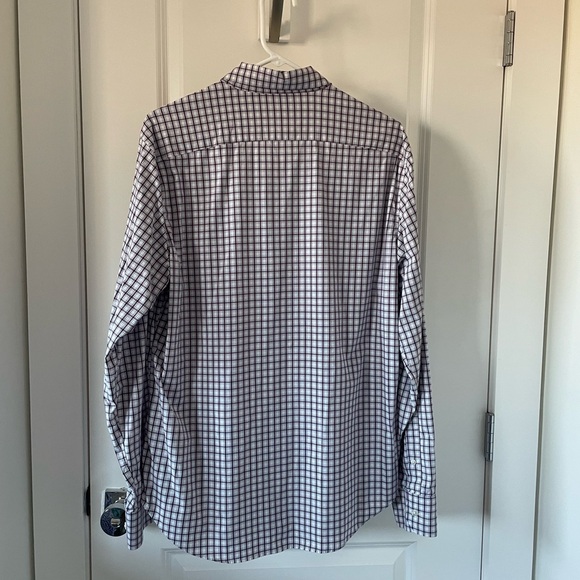 Bonobos Men’s L Slim Fit Shirt Maroon/Blue - Picture 3 of 4